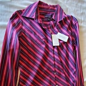 Size small striped Banana Republic shirt